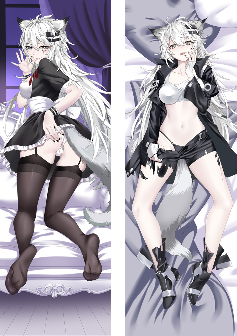 Arknights Lappland Anime Dakimakura Japanese Hugging Body PillowCover