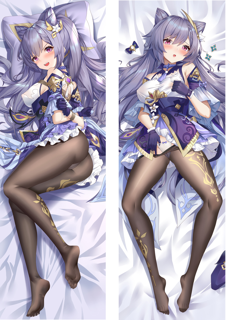 KeQing Genshin Impact Anime Dakimakura Japanese Hugging Body PillowCover