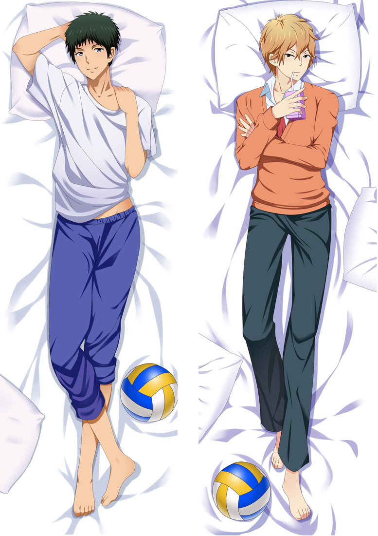 Kiss Him, Not Me Yusuke Igarashi & Nozomi Nanashima Anime Dakimakura Japanese Hugging Body PillowCover