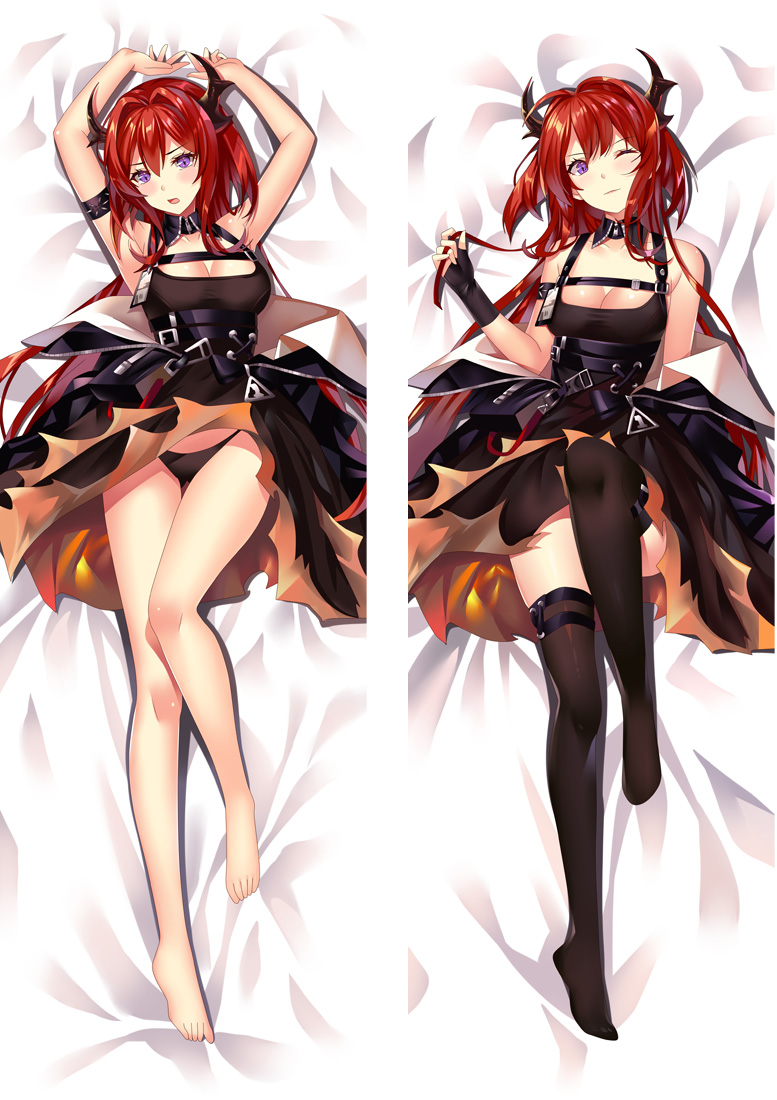 Arknights Surtr Dakimakura 3d pillow japanese anime pillowcases