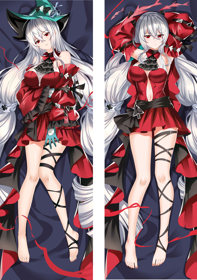 Arknights Skadi The Corrupting Heart Dakimakura 3d pillow japanese anime pillowcases