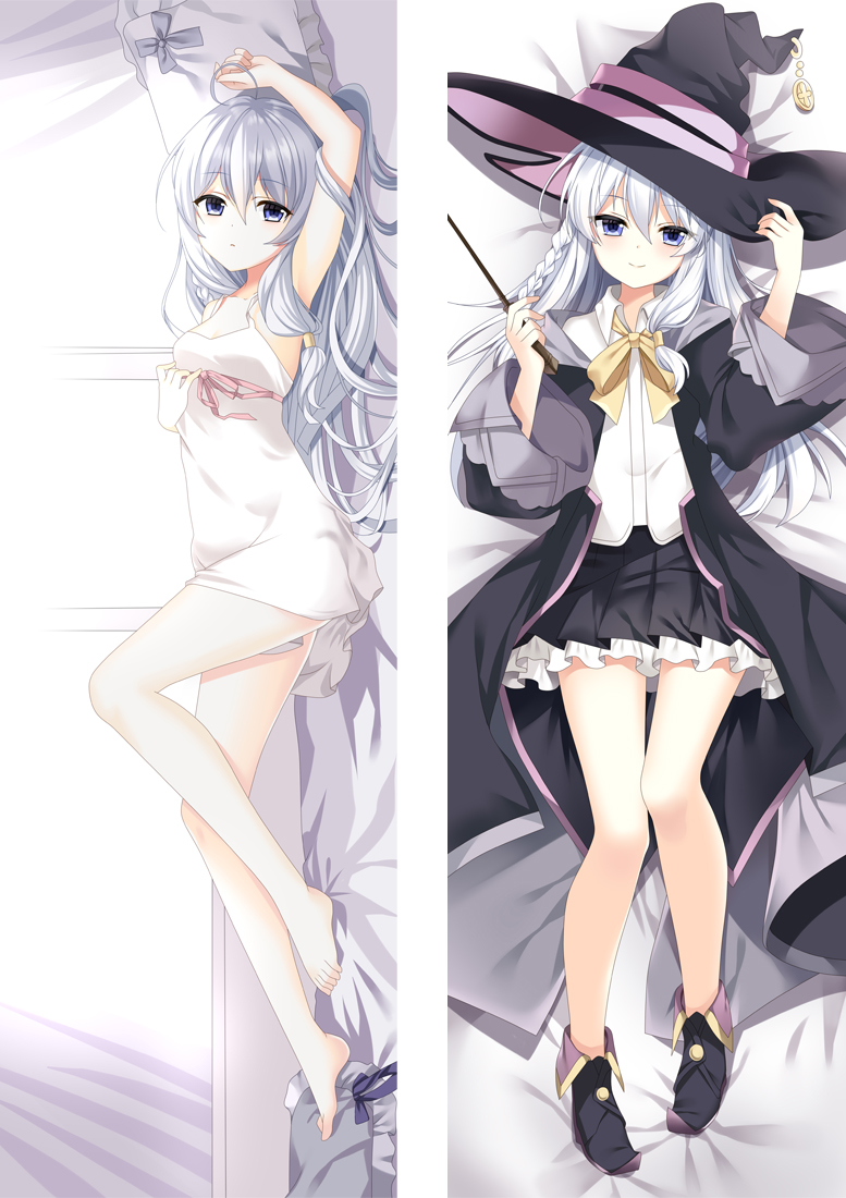 Wandering Witch The Journey of Elaina Dakimakura 3d pillow japanese anime pillowcases