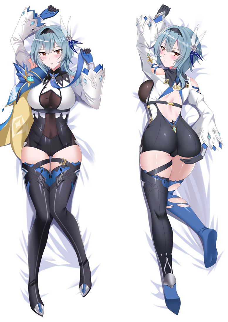 Genshin Impact Eula Dakimakura 3d pillow japanese anime pillowcases