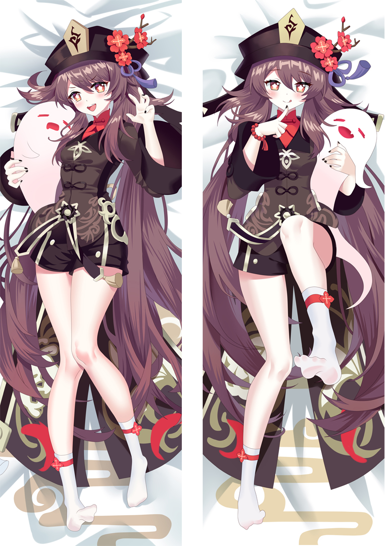 Genshin Impact Hutao Dakimakura 3d pillow japanese anime pillowcases