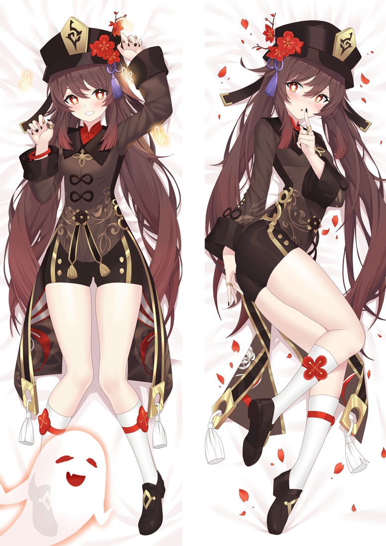 Genshin Impact Hutao Dakimakura 3d pillow japanese anime pillowcases