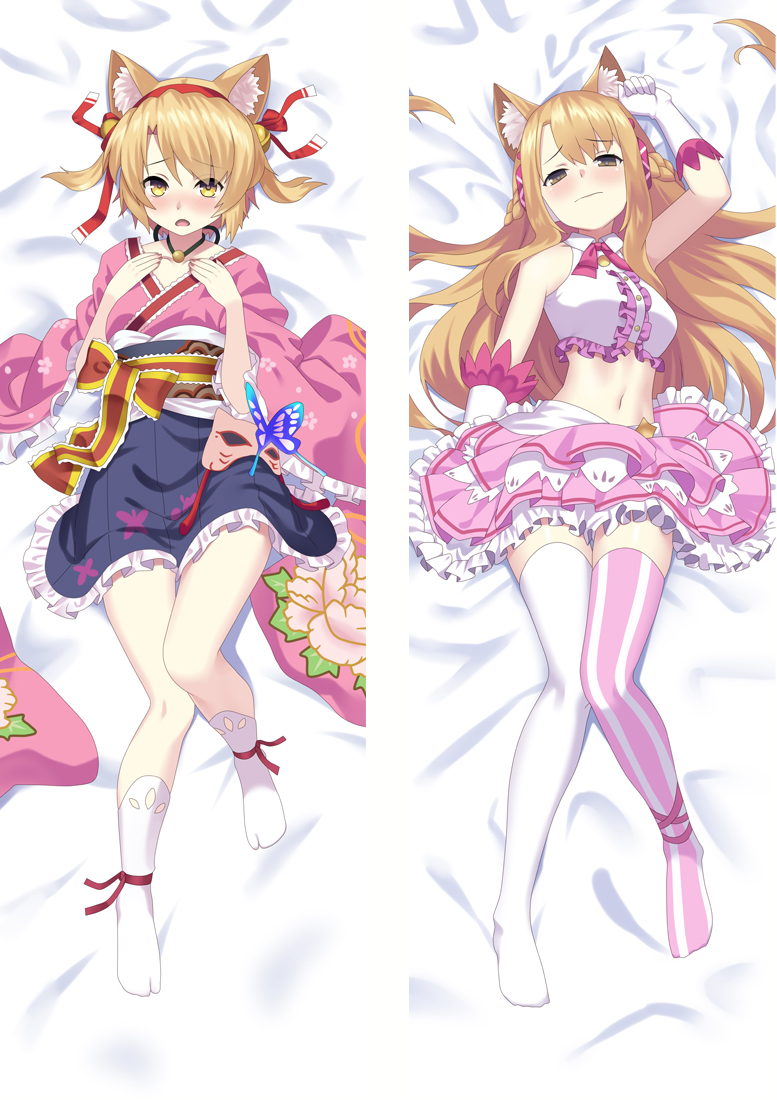 Virtual Youtuber Anime Dakimakura Japanese Hugging Body PillowCover