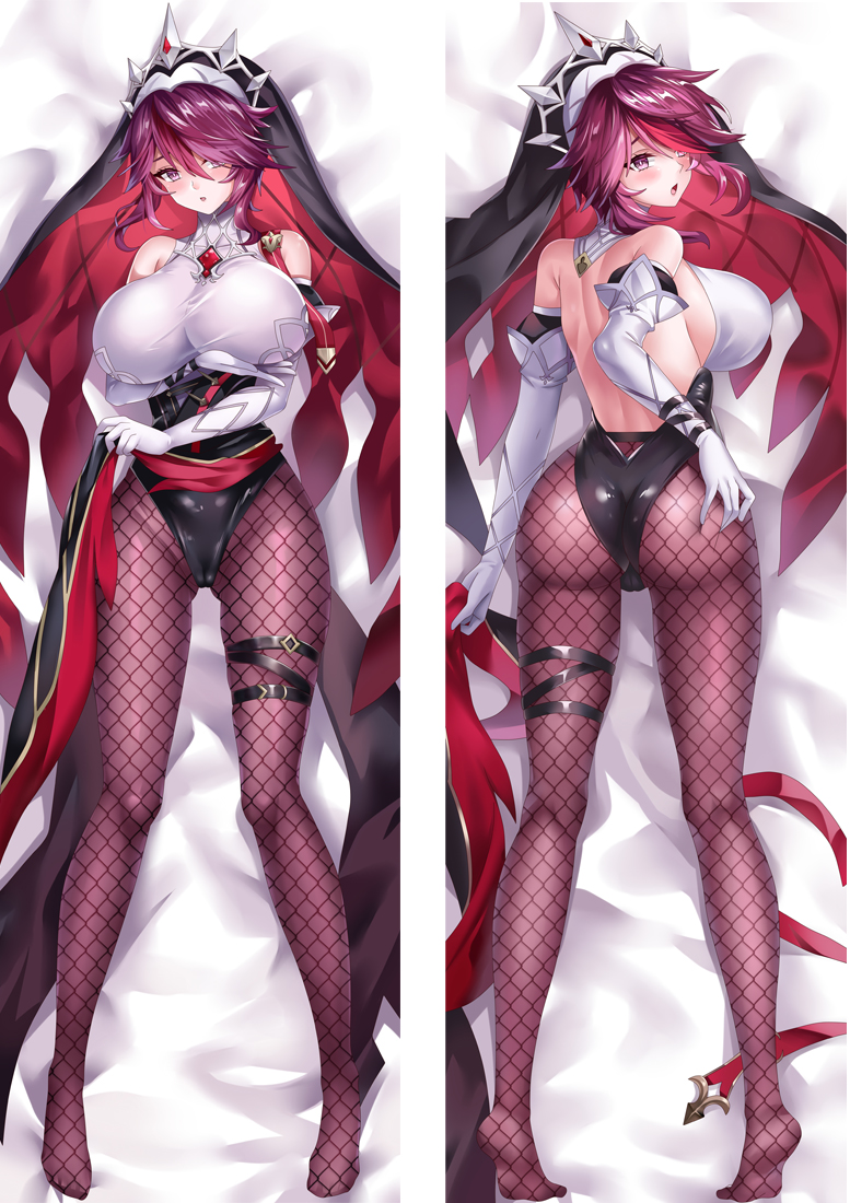 Genshin Impact Rosaria Anime Dakimakura Japanese Hugging Body PillowCover