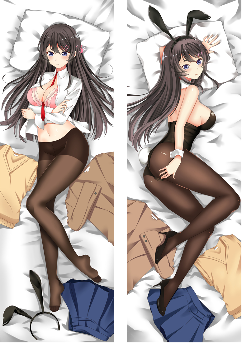 Rascal Does Not Dream of Bunny Girl Senpai Anime Dakimakura Japanese Hugging Body PillowCover