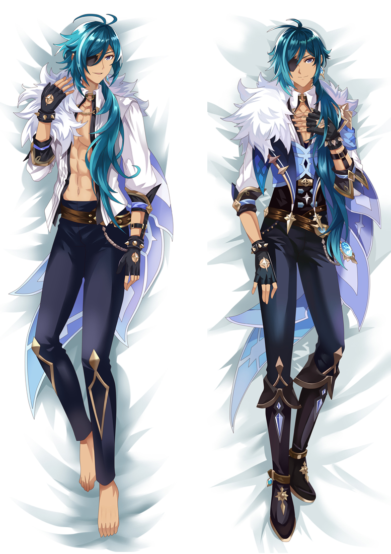 Genshin Impact Kaeya Alberch Anime Dakimakura Japanese Hugging Body PillowCover