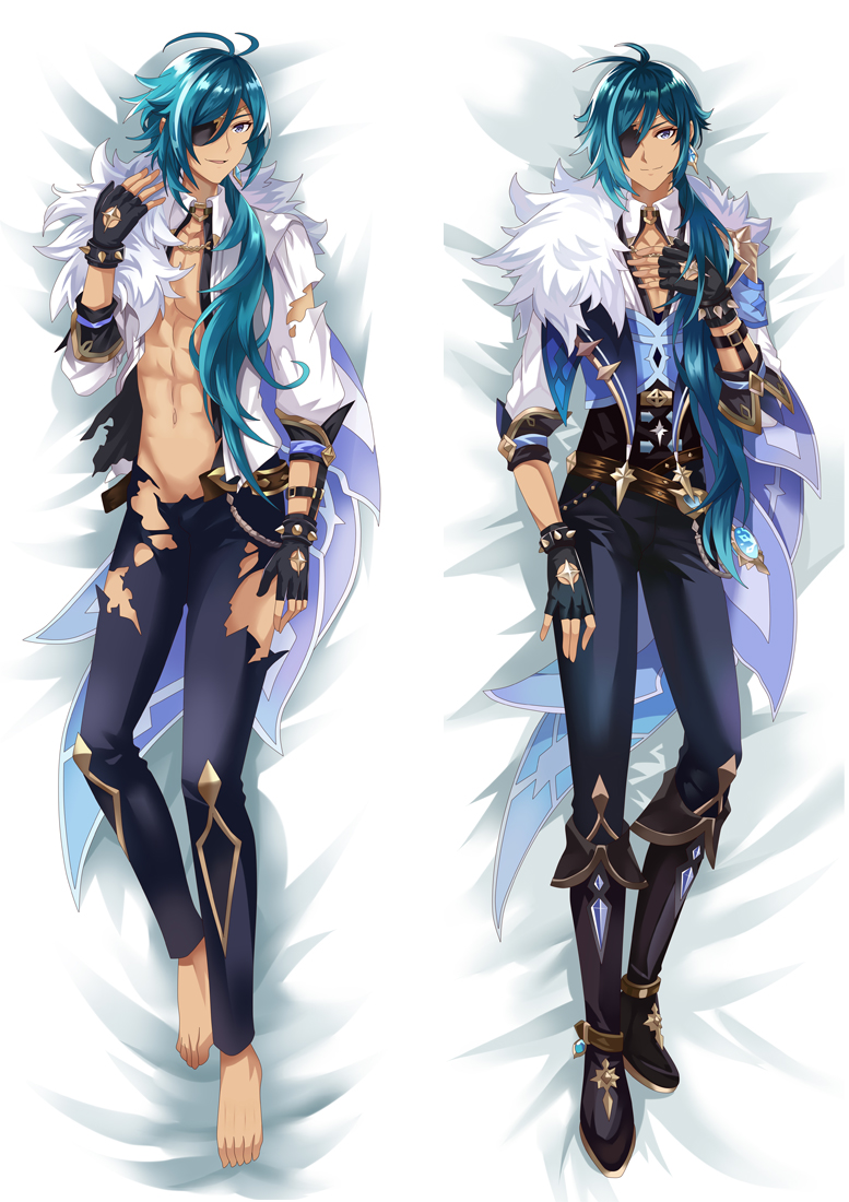 Genshin Impact Kaeya Alberch Anime Dakimakura Japanese Hugging Body PillowCover