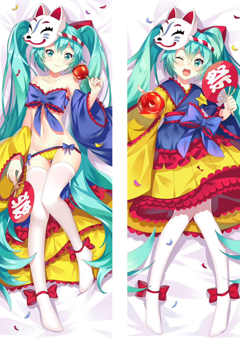 Hatsune Miku Anime Dakimakura Japanese Hugging Body PillowCover