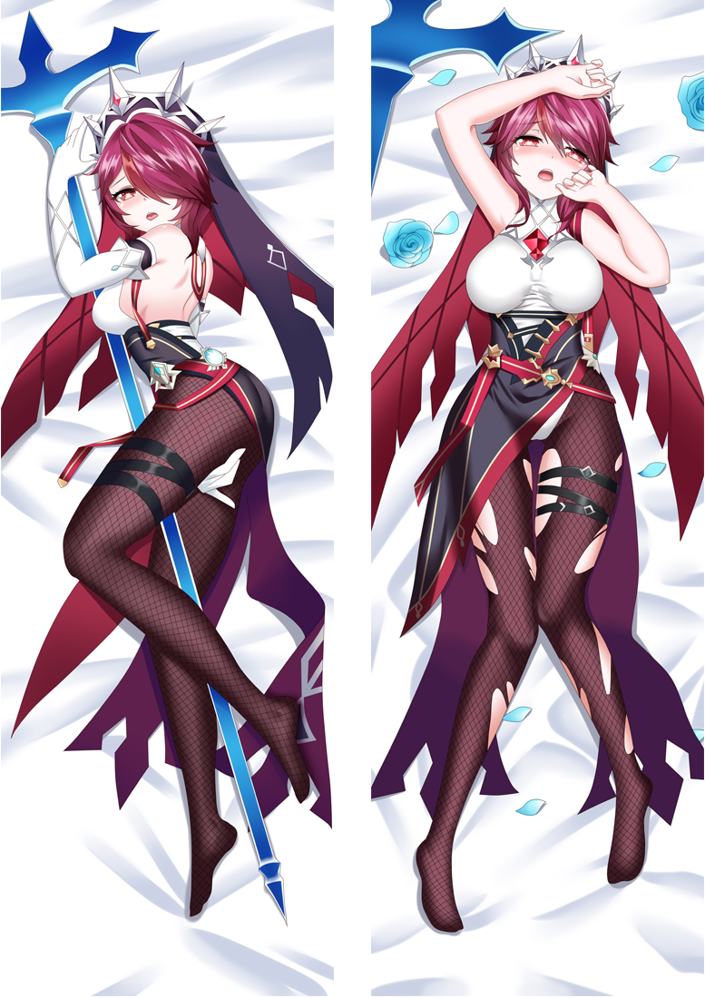 Genshin Impact Rosaria Anime Dakimakura Japanese Hugging Body PillowCover