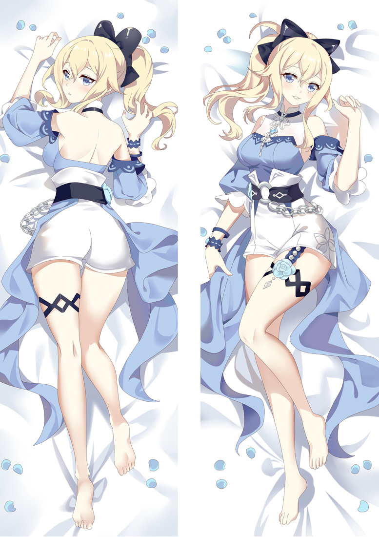 Genshin Impact Jean Anime Dakimakura Japanese Hugging Body PillowCover