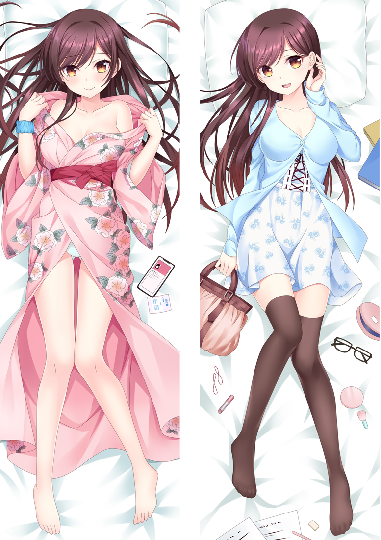 Kanojo, Okarishimasu Mizuhara Chizuru Anime Dakimakura Japanese Hugging Body PillowCover