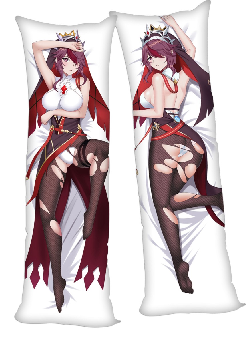 Genshin Impact Rosaria Anime Dakimakura 3d Pillow Japanese Lover Pillow