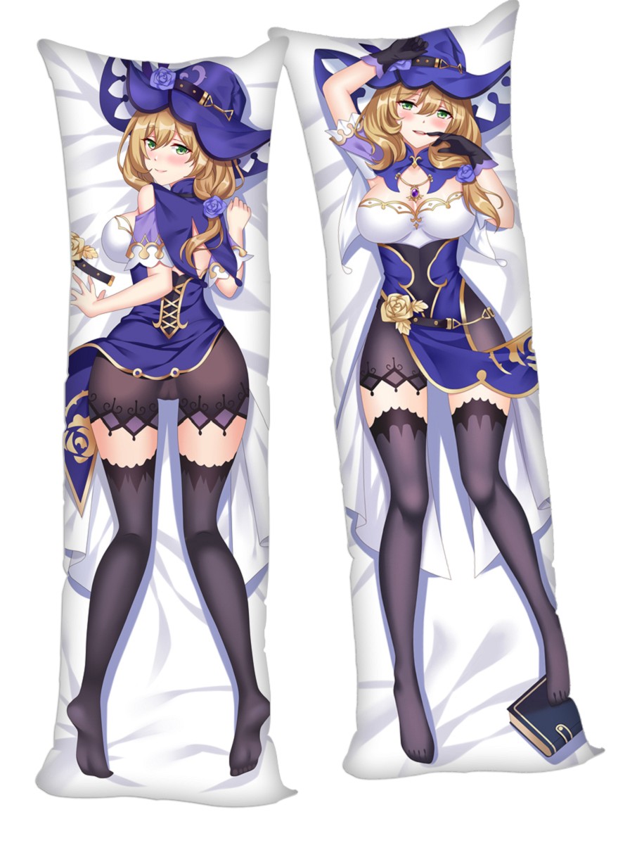 Genshin Impact Lisa Anime Dakimakura 3d Pillow Japanese Lover Pillow