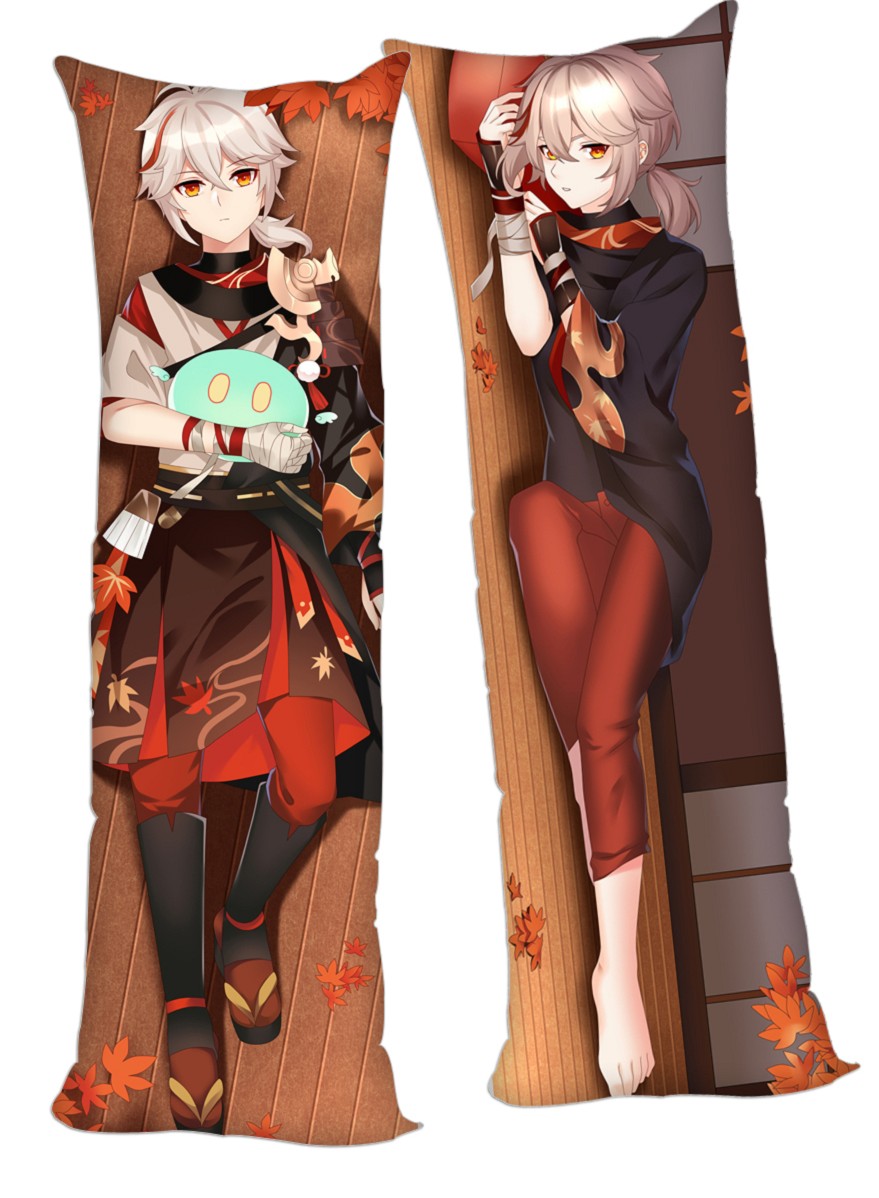 Genshin Impact Kaedehara Kazuha Anime Dakimakura 3d Pillow Japanese Lover Pillow