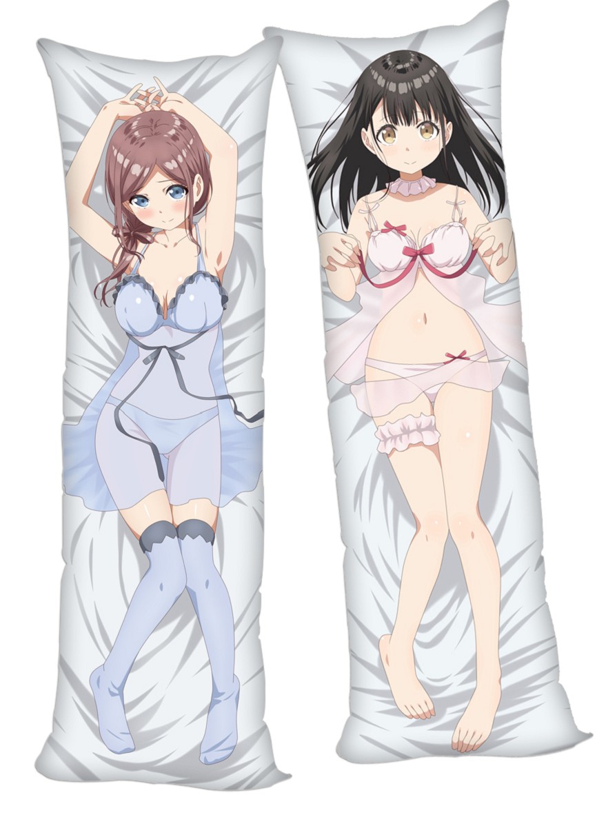 One Room Yui Hanasaka & Moka Aoshima Anime Dakimakura 3d Pillow Japanese Lover Pillow