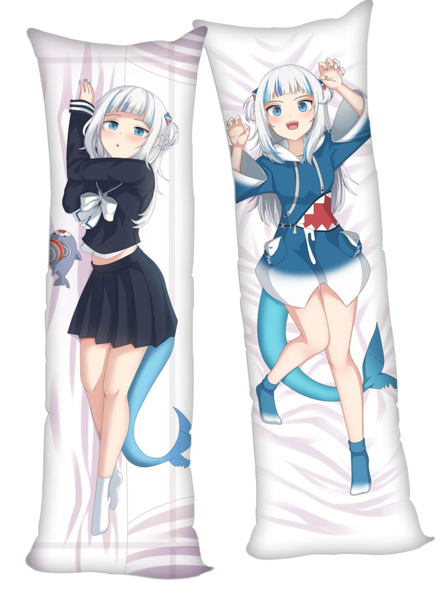 Virtual-Youtuber-Gawr-Gura Anime Dakimakura 3d Pillow Japanese Lover Pillow