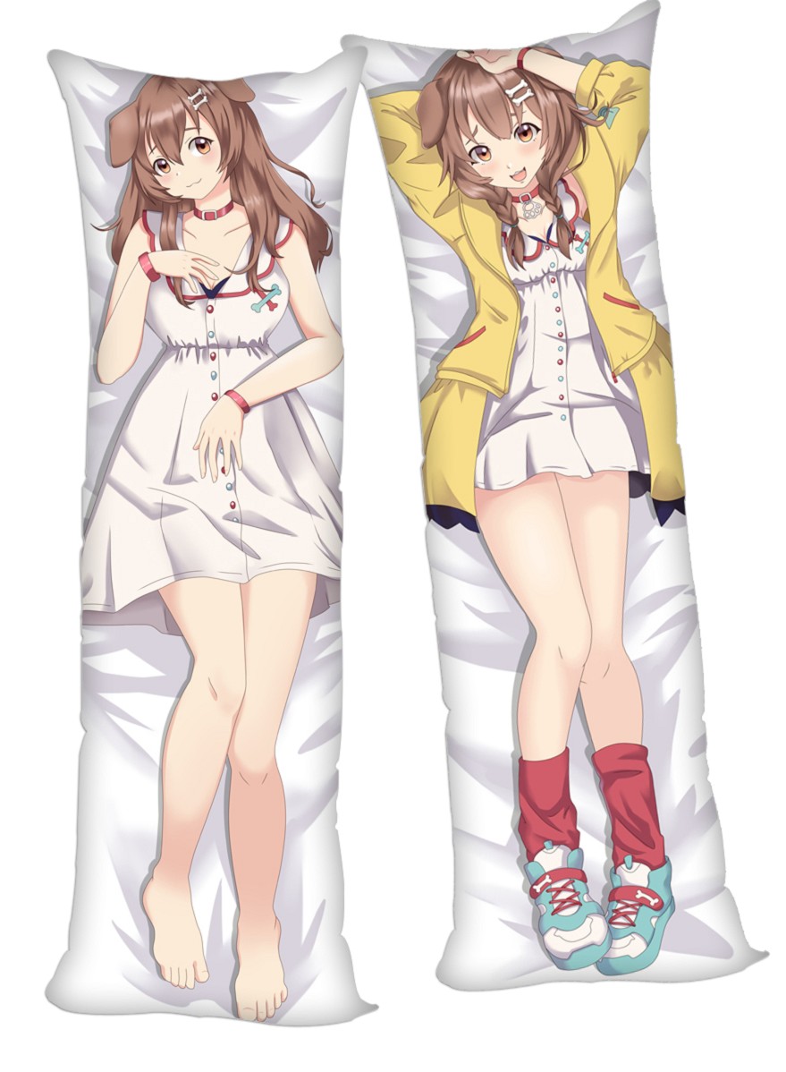 Virtual Youtuber Inugami Korone Anime Dakimakura 3d Pillow Japanese Lover Pillow