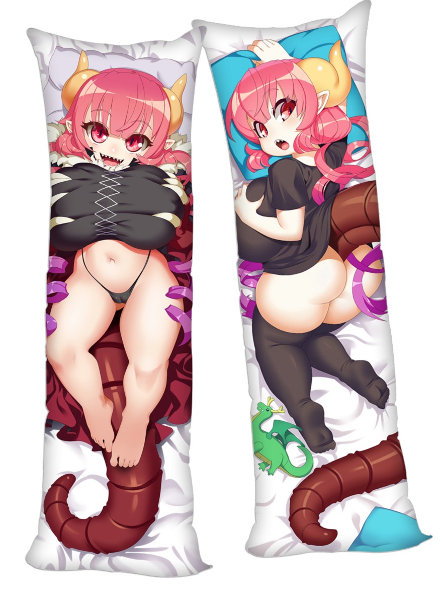 Miss Kobayashi's Dragon Maid Iruru Anime Dakimakura 3d Pillow Japanese Lover Pillow