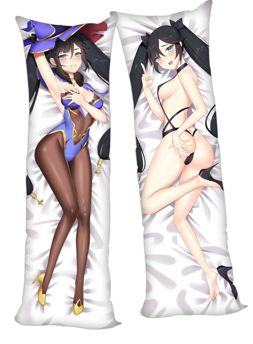 Genshin Impact Mona Anime Dakimakura 3d Pillow Japanese Lover Pillow