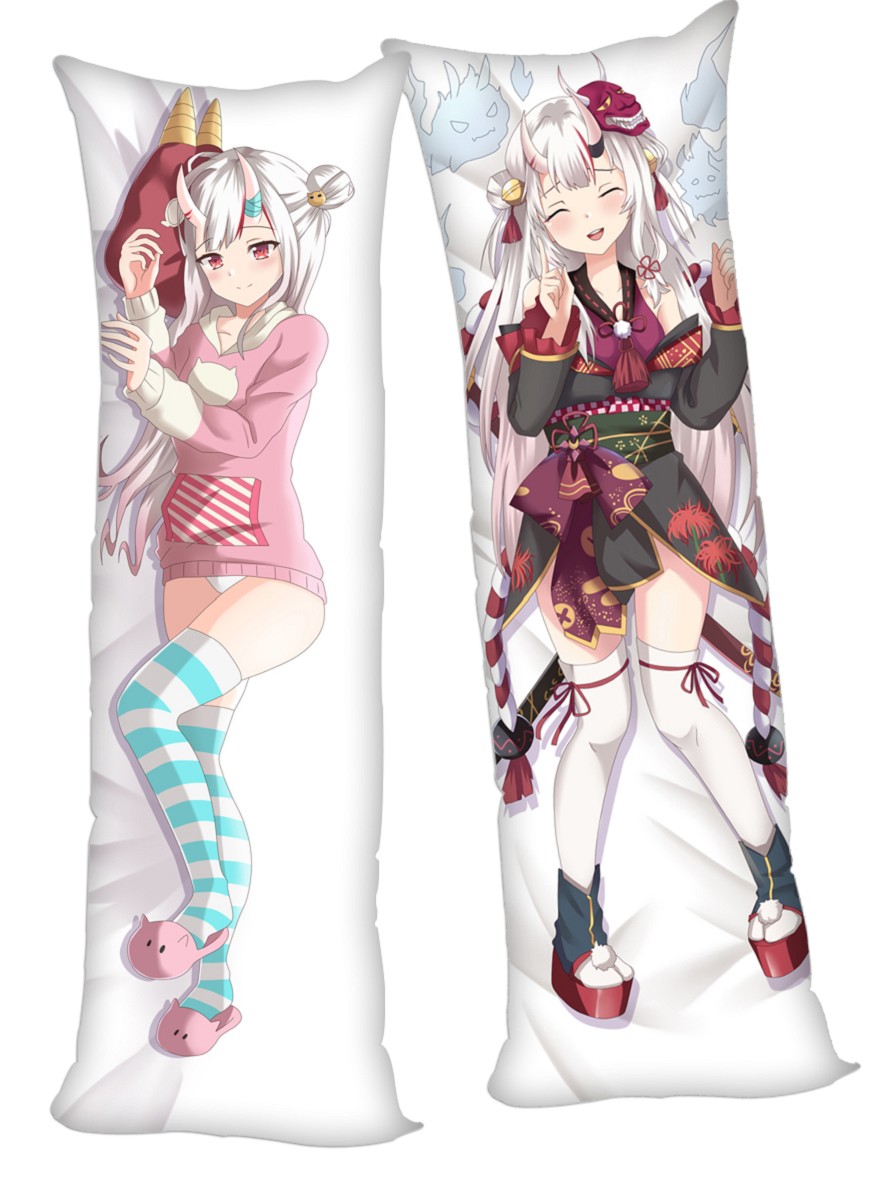 Virtual Youtuber Nakiri Ayame Anime Dakimakura 3d Pillow Japanese Lover Pillow