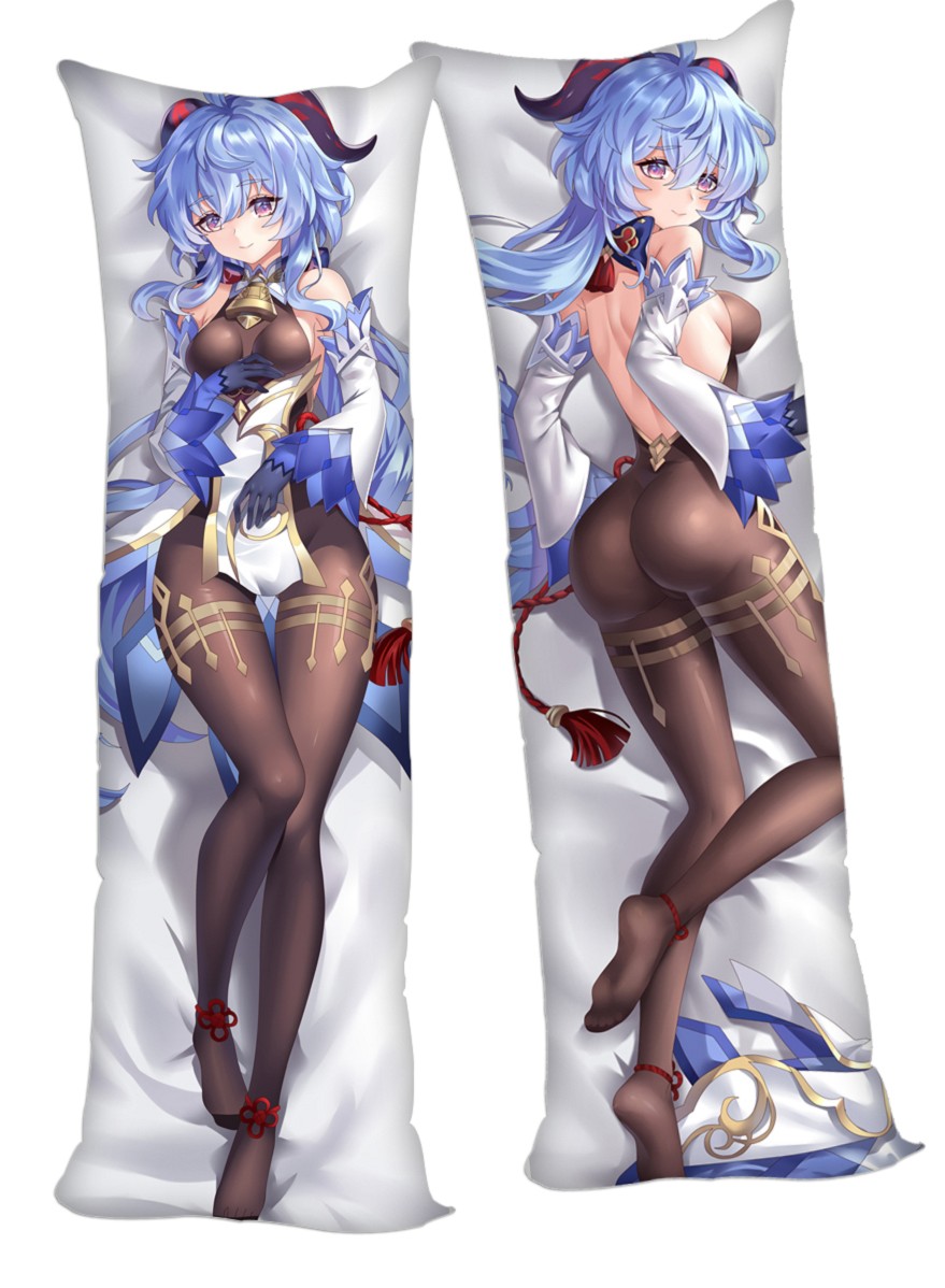 Ganyu Genshin Impact Anime Dakimakura 3d Pillow Japanese Lover Pillow