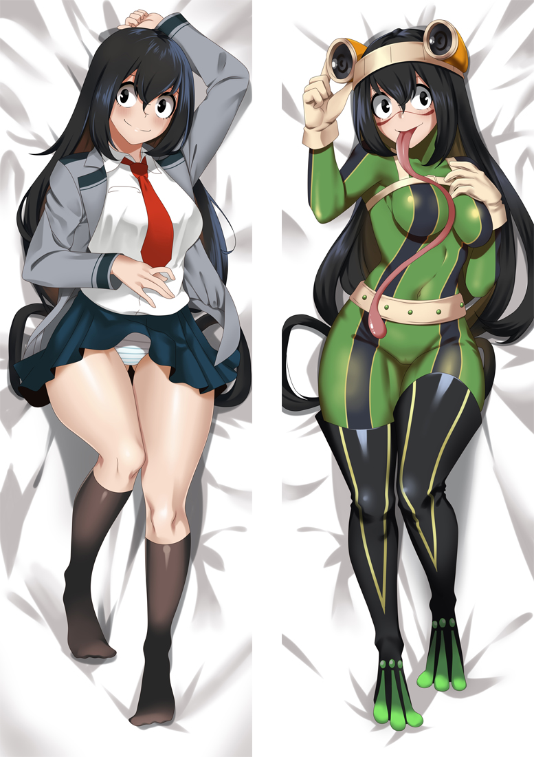 My Hero Academia Tsuyu Asui Froppy Anime Dakimakura 3d Pillow Japanese Lover Pillow