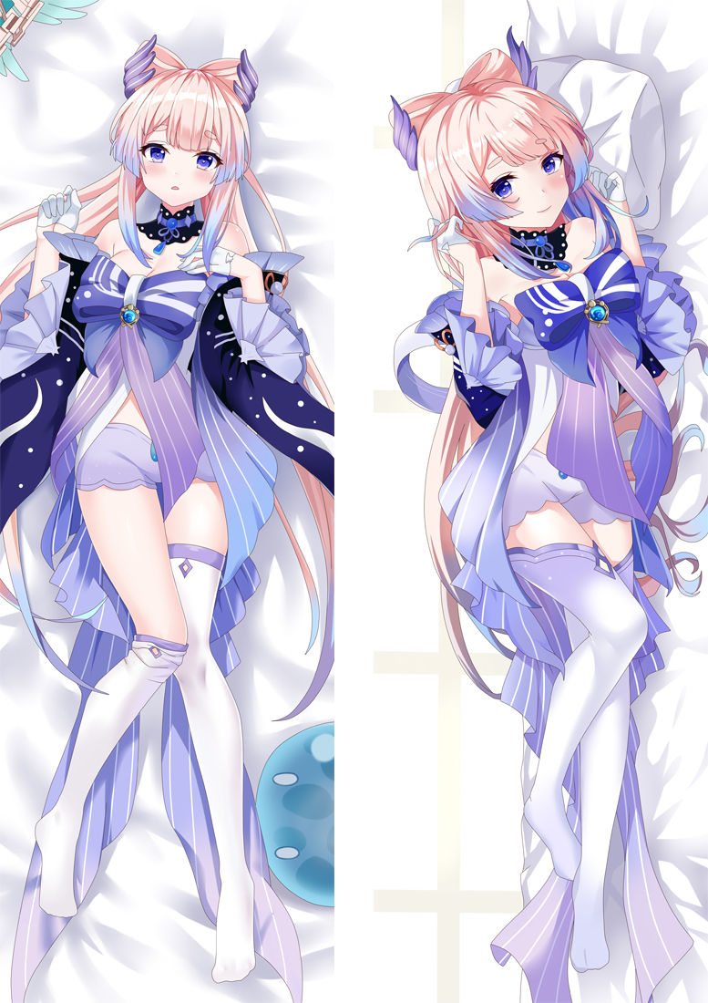 Genshin Impact Sangonomiya Kokomi Anime Dakimakura 3d Pillow Japanese Lover Pillow