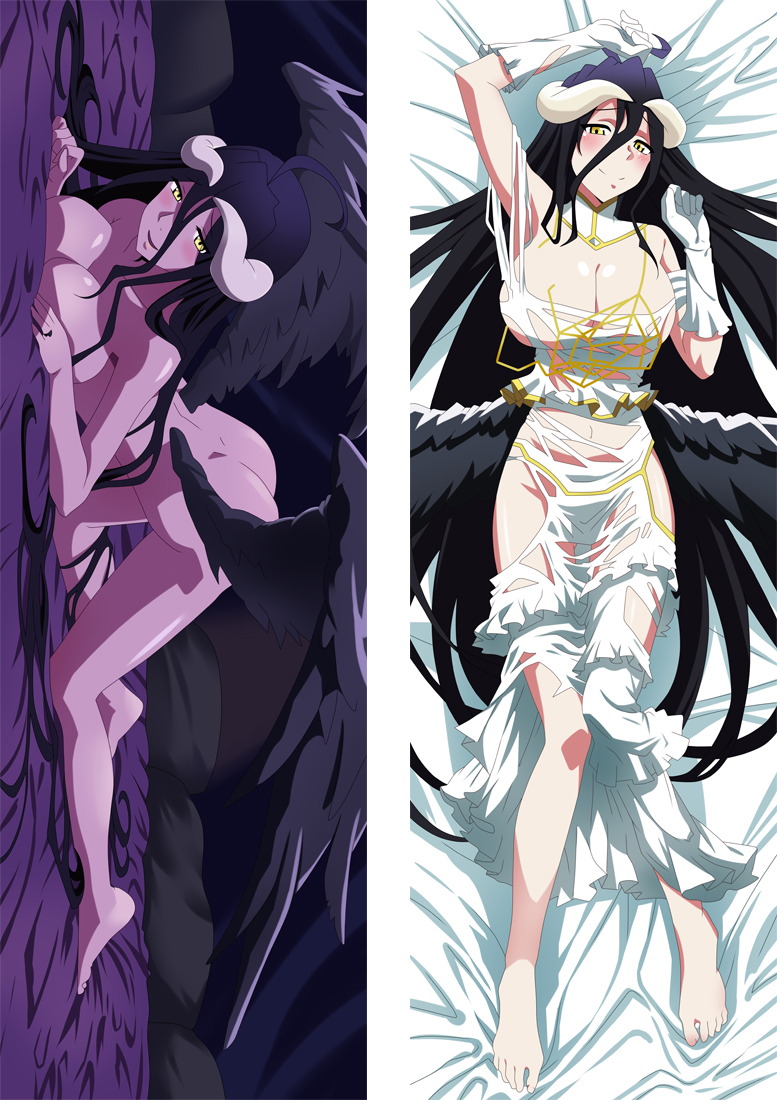 Overlord Albedo Anime Dakimakura 3d Pillow Japanese Lover Pillow