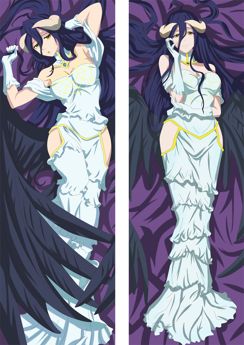 Overlord Albedo Anime Dakimakura 3d Pillow Japanese Lover Pillow