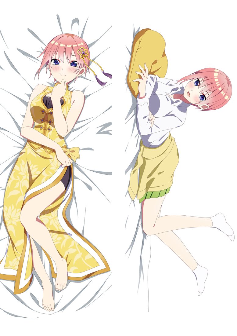 The Quintessential Quintuplets Nakano Ichika Anime Dakimakura 3d Pillow Japanese Lover Pillow