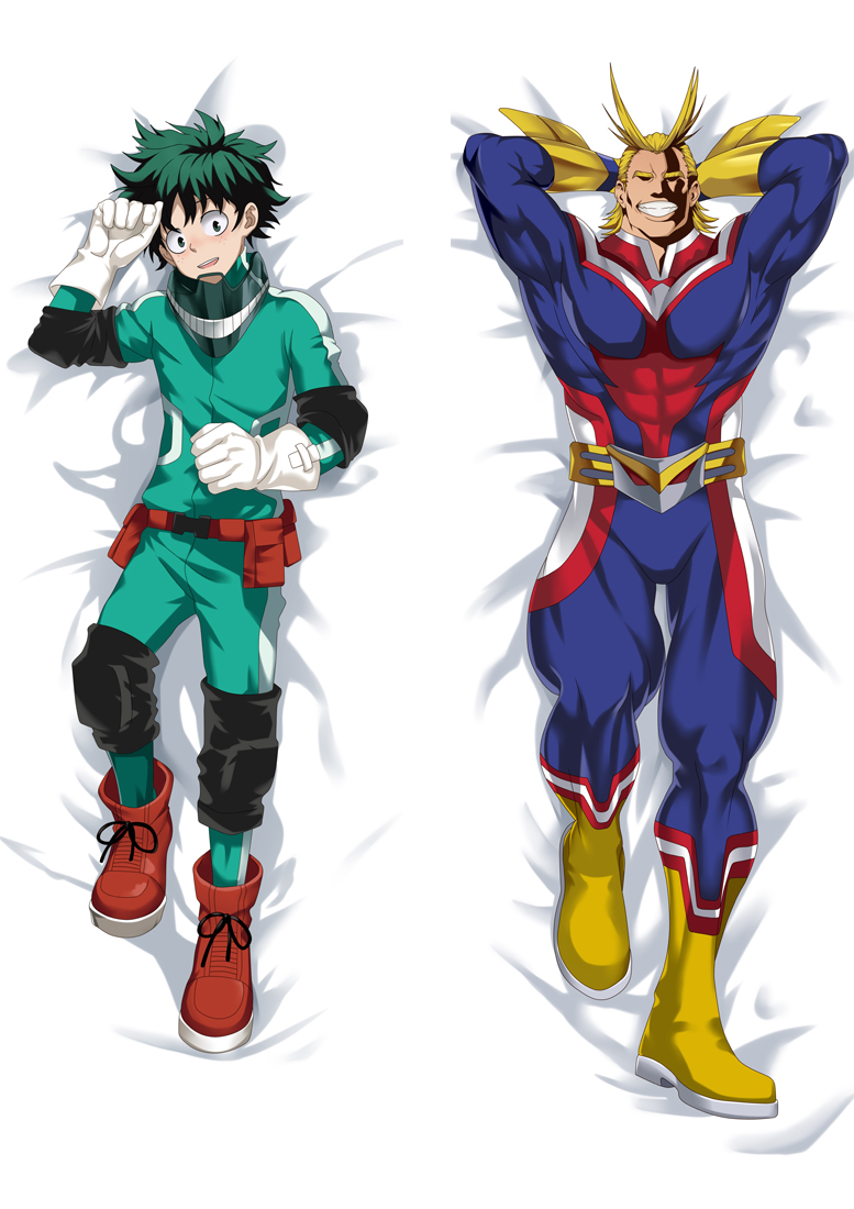 My Hero Academia Izuku Midoriya Anime Dakimakura 3d Pillow Japanese Lover Pillow