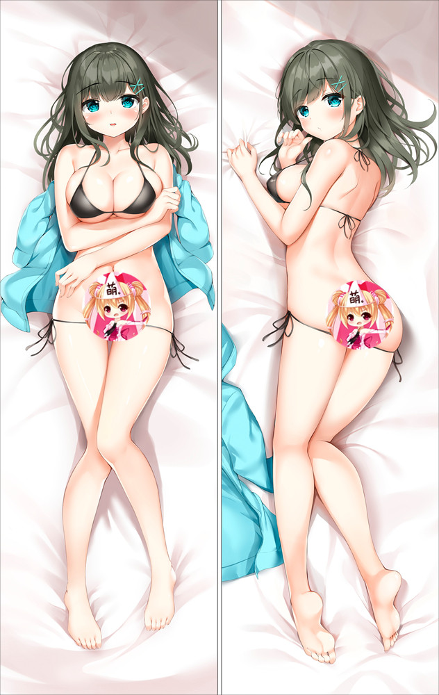 Mahiro, a childhood friend who wore a slightly naughty swimsuit Dakimakura 3d pillow japanese anime pillowcase