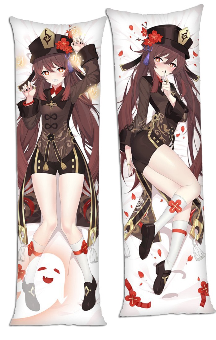 Genshin Impact Hutao Anime Dakimakura 3d Pillow Japanese Lover Pillow