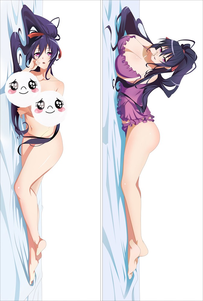 Akeno Himejima High School DxD Anime Dakimakura Japanese Hugging Body Pillow Cover