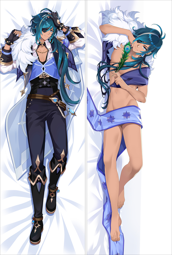 Kaeya Alberch Genshin Impact Anime Dakimakura Japanese Hugging Body Pillow Cover