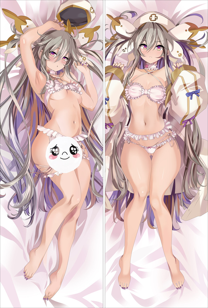 Virtual Youtuber Hijirime Laeria Anime Dakimakura Japanese Hugging Body Pillow Cover