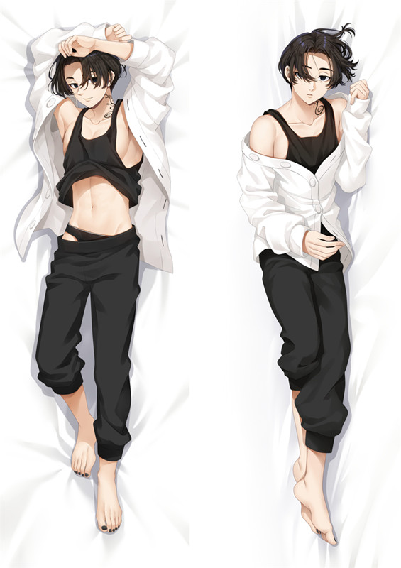 Tokyo Revengers Manjiro Sano Black Hair MiKey Anime Dakimakura Pillow 3D Japanese Lover Pillow