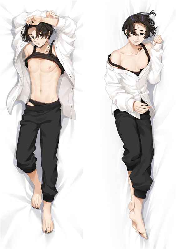 Tokyo Revengers Manjiro Sano Black Hair MiKey Anime Dakimakura Pillow 3D Japanese Lover Pillow