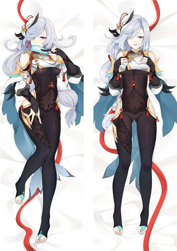 Genshin Impact Shenhe Anime Dakimakura Pillow 3D Japanese Lover Pillow