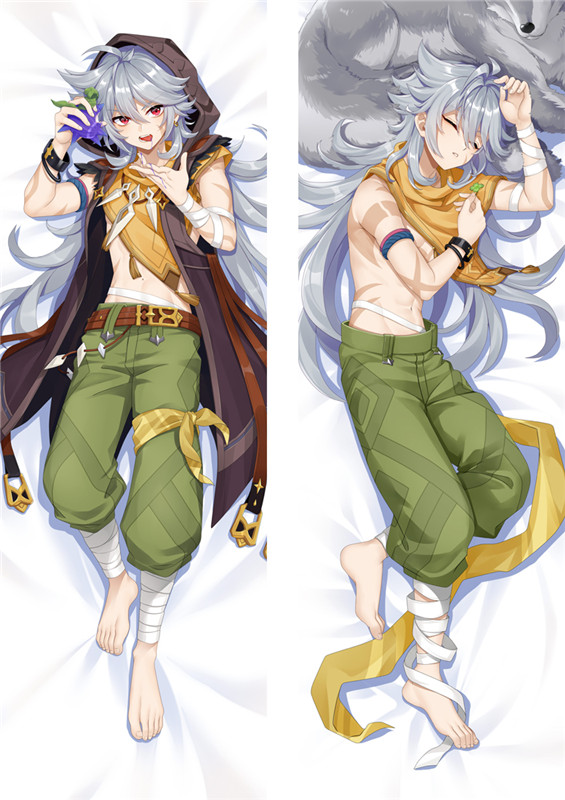 Genshin Impact Razor Anime Dakimakura Pillow 3D Japanese Lover Pillow