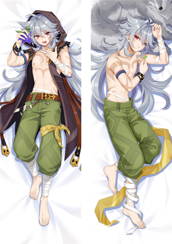 Genshin Impact Razor Anime Dakimakura Pillow 3D Japanese Lover Pillow