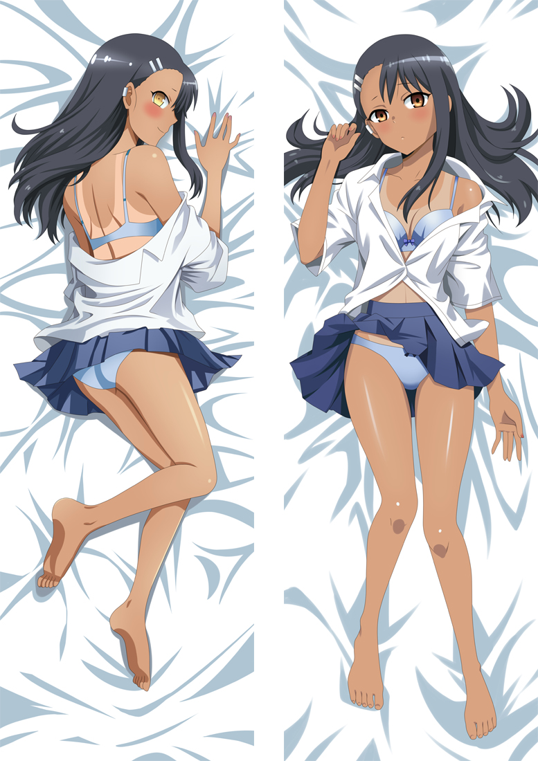 Don't Toy With Me, Miss Nagatoro Hayase Nagatoro Anime Dakimakura Pillow 3D Japanese Lover Pillow
