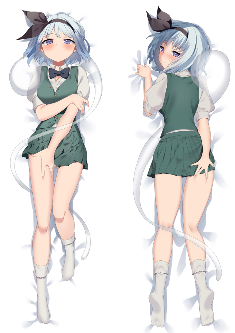 Touhou Project Konpaku Youmu Anime Dakimakura Pillow 3D Japanese Lover Pillow