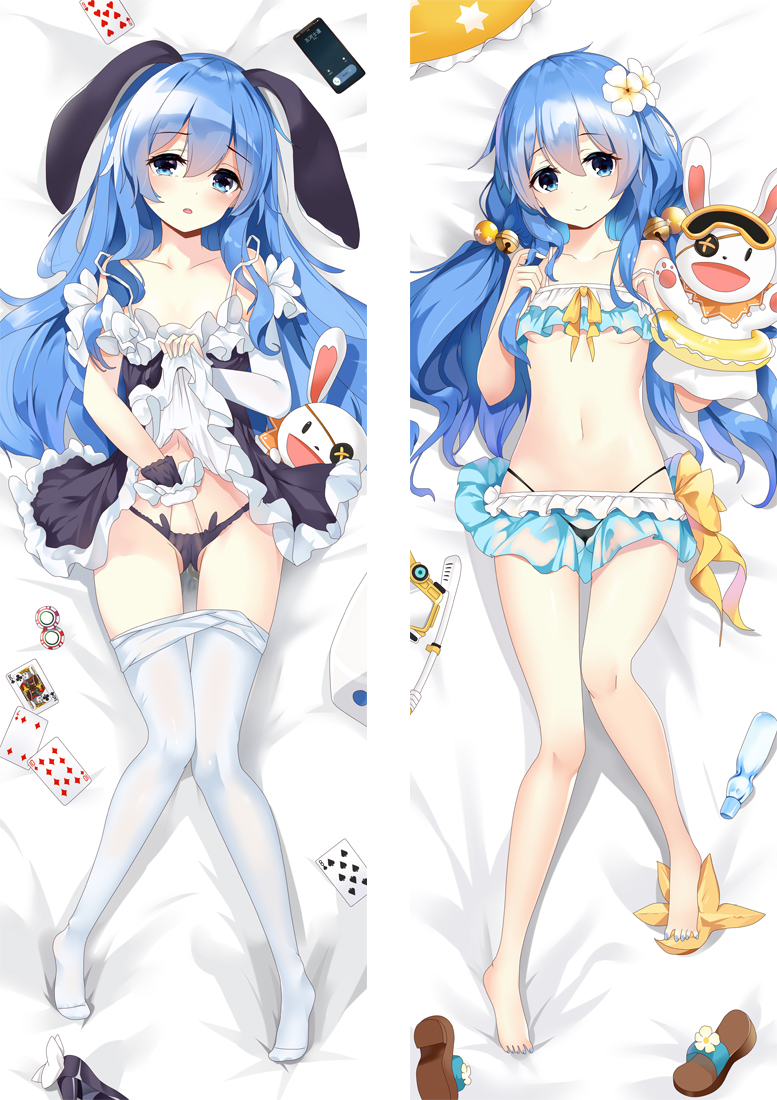 Date A Live Himekawa Yoshino Anime Dakimakura Pillow 3D Japanese Lover Pillow