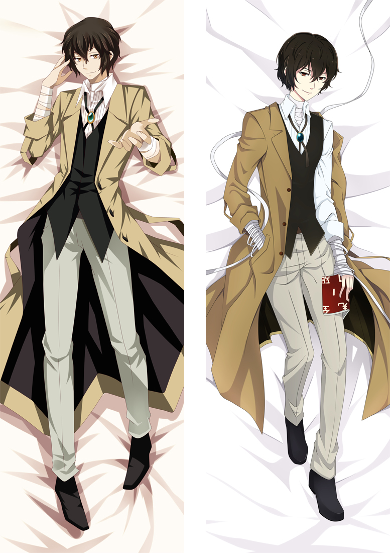 Bungo Stray Dogs Osamu Dazai Anime Dakimakura Pillow 3D Japanese Lover Pillow