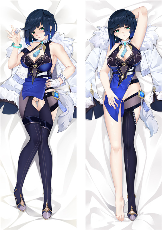 Genshin Impact Ye Lan Anime Dakimakura Pillow 3D Japanese Lover Pillow