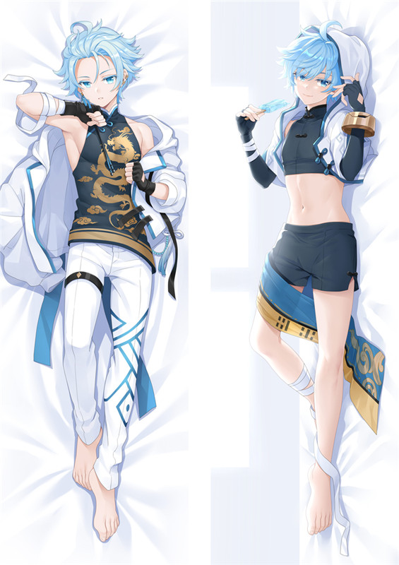 Genshin Impact Chongyun Anime Dakimakura Pillow 3D Japanese Lover Pillow